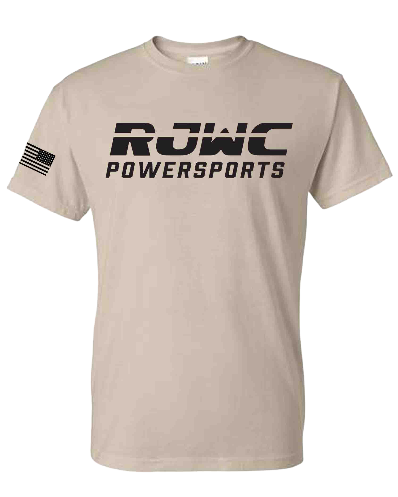 RJWC Logo Performance DryBlend Tee – American Flag Edition